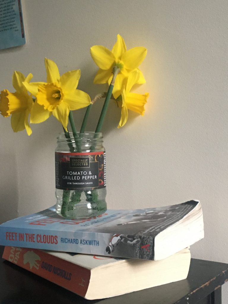 Daffodils on desk